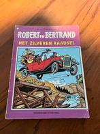 Robert en Bertrand 9 – Het zilveren raadsel, Eén stripboek, Ophalen of Verzenden, Zo goed als nieuw