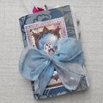 Junk Journal 'Winter Blues' 02, Hobby en Vrije tijd, Ophalen of Verzenden, Album of Boek