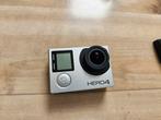 GoPro Hero 4 Silver met ingebouwd scherm + veel accessoires!, Ophalen of Verzenden, Gebruikt, GoPro
