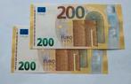 200 euro biljetten., Postzegels en Munten, Bankbiljetten | Europa | Eurobiljetten, Ophalen of Verzenden, 200 euro
