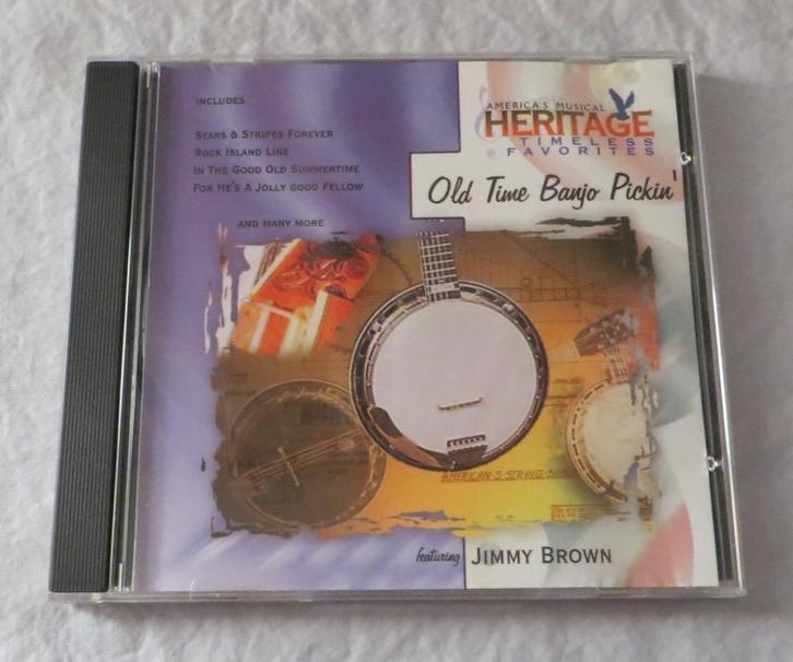 CD - Old time banjo pickin' feat. Jimmy Brown (15 tracks), Cd's en Dvd's, Cd's | Country en Western, Ophalen of Verzenden