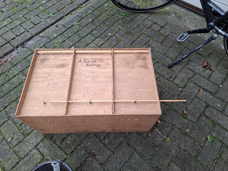 3 nette Vervoerskooien voor kleindieren, Dieren en Toebehoren, Vogels | Hokken en Kooien, Zo goed als nieuw, Overige typen, Hout