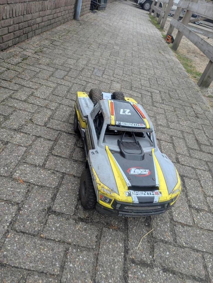 Losi super Baja Rey 2.0 8S, Hobby en Vrije tijd, Modelbouw | Radiografisch | Auto's, Gebruikt, Auto offroad, Benzine, Overige schalen