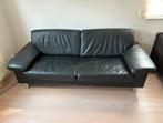 Leren 2-zitsbank, Ophalen, Gebruikt, 75 tot 100 cm, Leer