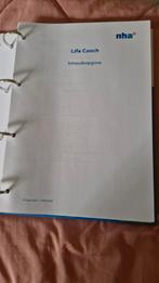 NHA Life Coach Cursus, Boeken, Studieboeken en Cursussen, NHA, Ophalen of Verzenden, Zo goed als nieuw, MBO