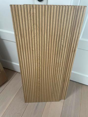 4x Alternatieve Ikea Billy deurtjes houtmotief print - afbeelding 1