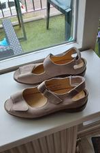 HELLIOFORM Prachtige sandalen mt 39-5, Verzenden, Beige, Nieuw, Sandalen of Muiltjes