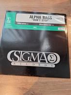 Alpha bass dont stop, Ophalen of Verzenden, Gebruikt, Overige formaten