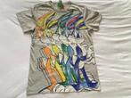 Benetton grijs t-shirt met gekleurde Bugs Bunny print, Nieuw, Ophalen of Verzenden, Shirt of Longsleeve, Jongen