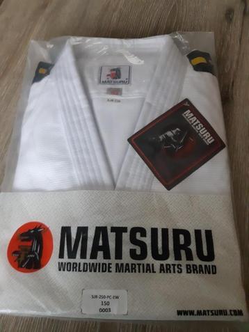 Judo/karate pak merk Matsuru nieuw in de verpakking maat 150 beschikbaar voor biedingen
