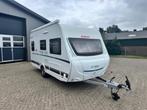 Dethleffs C'Joy 410 QL lichtgewicht caravan met thule Luifel, Standaardzit, Bedrijf, Dwarsbed, 100 kg of meer