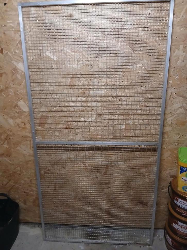 Aluminium Voliere panelen, Dieren en Toebehoren, Vogels | Hokken en Kooien, Zo goed als nieuw, Volière, Aluminium, Ophalen of Verzenden
