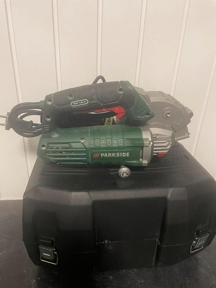 Sleuvenfrees/Muurfrees  PARKSIDE, Doe-het-zelf en Verbouw, Gereedschap | Freesmachines, Zo goed als nieuw, Elektrisch, Sleuvenfrees