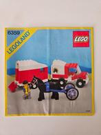 Legoland Lego bouwbeschrijving 6359 paardentrailer, Ophalen of Verzenden, Gebruikt, Lego