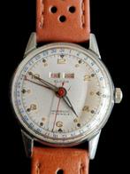 Gave Eloga triple calendar vintage horloge, Ophalen of Verzenden