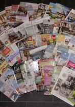 50 WOONMAGAZINE'S,DIV,TITELS, IN DOOS AFHALEN VOOR €10,00, Ophalen, Gelezen, Diverse, Interieur en Design