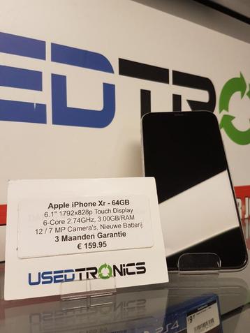 Apple iPhone Xr - 64GB beschikbaar voor biedingen