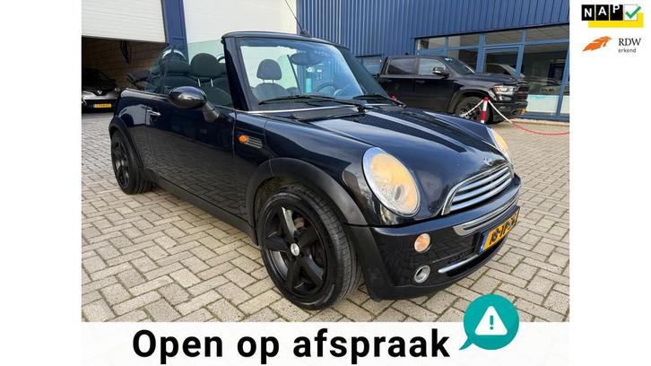Mini Mini Cabrio 1.6 Cooper 116pk Pepper CABRIOLET / NL AUTO, Auto's, Mini, Bedrijf, Te koop, Cabrio, ABS, Airbags, Boordcomputer