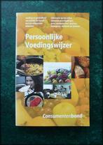 PERSOONLIJKE VOEDINGSWIJZER - Consumentenbond - Onderwerpen:, Boeken, Gezondheid, Dieet en Voeding, Verzenden, Zo goed als nieuw