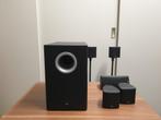 CANTON 5.1 SPEAKERSYSTEEM + 2 VLOERSTANDAARDS, Ophalen, 60 tot 120 watt, Complete surroundset, Overige merken