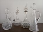 Set 4 antieke kristallen karaffen, Ophalen