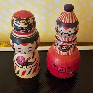 Zeldzame yajiro kokeshi  beschikbaar voor biedingen