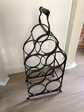 Metalen Wijnrek voor 7 flessen Braxton Home collection beschikbaar voor biedingen