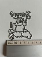 Snijmal tekst Sneeuw pret, Hobby en Vrije tijd, Kaarten | Zelf maken, Ophalen of Verzenden, Nieuw, Overige thema's, Pons of Mal