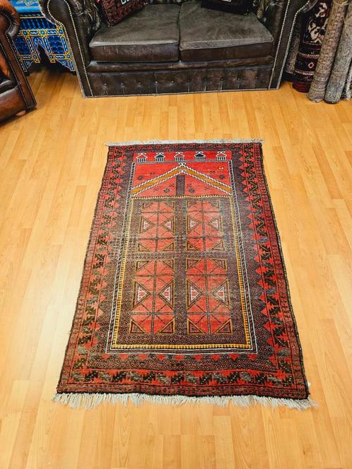 Perzisch Handgeknoopt Belouch Tapijt. Prachtige kleuren!, Antiek en Kunst, Antiek | Kleden en Textiel, Ophalen of Verzenden