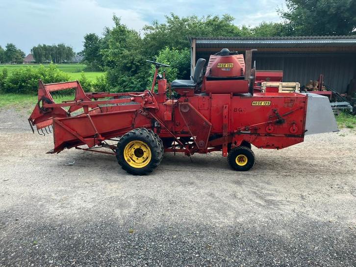 Hege 125 proefveld maaidorser combine, Zakelijke goederen, Agrarisch | Werktuigen, Vollegrondsgroente, Overige, Oogstmachine, Ophalen