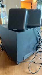 Philips 2.1 speakers, Computers en Software, Pc speakers, Ophalen of Verzenden, Zo goed als nieuw