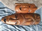 Houten maskers, Antiek en Kunst, Ophalen of Verzenden