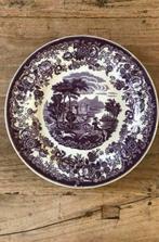 SCM decor amazone paars-wit bord, Ophalen of Verzenden