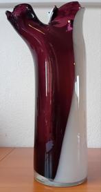 Design glas boomvaas, Huis en Inrichting, Woonaccessoires | Vazen, Overige kleuren, Ophalen of Verzenden, Minder dan 50 cm, Glas