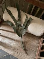 Antiek zinken blad, Ophalen of Verzenden