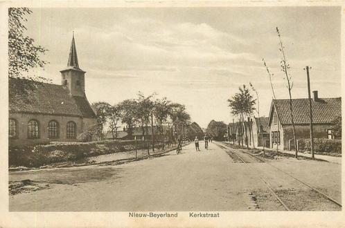 (388-572-037) Nieuw-Beyerland Kerkstraat, Verzamelen, Ansichtkaarten | Nederland, Zuid-Holland, Verzenden