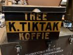 Koffie en theeblik K. Tiktak, Ophalen of Verzenden