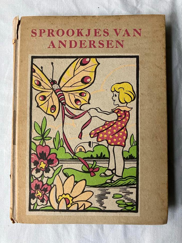 Dierensprookjes van Andersen met prenten, Antiek en Kunst, Antiek | Boeken en Bijbels, Ophalen of Verzenden