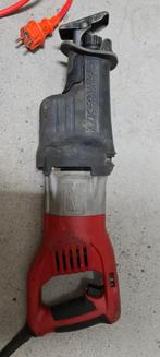 Milwaukee SSPE 1500 Y rezipro zaag, Ophalen of Verzenden, Zo goed als nieuw, 1200 watt of meer, 70 mm of meer