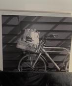 Big Wall picture black and white 145x145cm, Ophalen, 125 cm of meer, Schilderij, 75 cm of meer