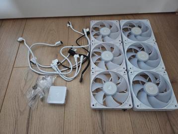2x strater kit Corsiar icue Link QX120 beschikbaar voor biedingen