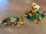 LEGO Minecraft 21140 Het Kippenhok, Kinderen en Baby's, Speelgoed | Duplo en Lego, Ophalen, Zo goed als nieuw, Complete set, Lego
