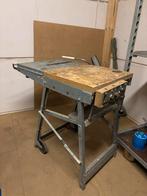 Opklapbare Werk/machine tafel  - wolcraft Handig en Compact!, Ophalen, Gebruikt, 70 tot 120 cm, Inklapbaar