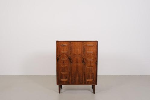 Deense palissander ladekast Westergaard Møbelfabrik, Huis en Inrichting, Kasten | Ladekasten, Gebruikt, 100 tot 150 cm, 50 tot 100 cm