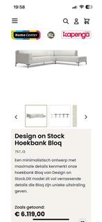 ZGAN Design On Stock Bloq Hoekbank - Grijs - 300 x 180, Ophalen, 250 tot 300 cm, -, Hoekbank