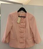 Nikkie roze blazer met strikjes, maat M, Kleding | Dames, Jasjes, Kostuums en Pakken, Maat 38/40 (M), Nieuw, Ophalen of Verzenden
