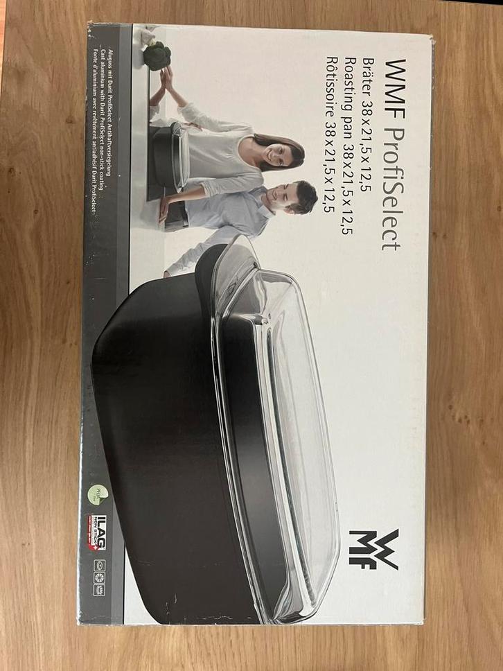 WMF ProfiSelect Braadpan, Huis en Inrichting, Keuken | Potten en Pannen, Zo goed als nieuw, Koekenpan of Braadpan, Rvs, Ophalen of Verzenden