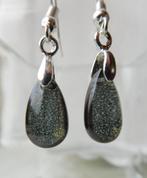 Donkere druppel oorbelletjes (F86644), Sieraden, Tassen en Uiterlijk, Oorbellen, Ophalen of Verzenden, Nieuw, Hangers