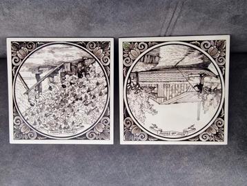 Vintage Brinkman Siertegels – Hollandse Taferelen beschikbaar voor biedingen