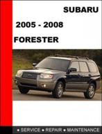 Subaru Forester 2003-2007 workshop manual op DVD in PDF, Auto diversen, Handleidingen en Instructieboekjes, Verzenden